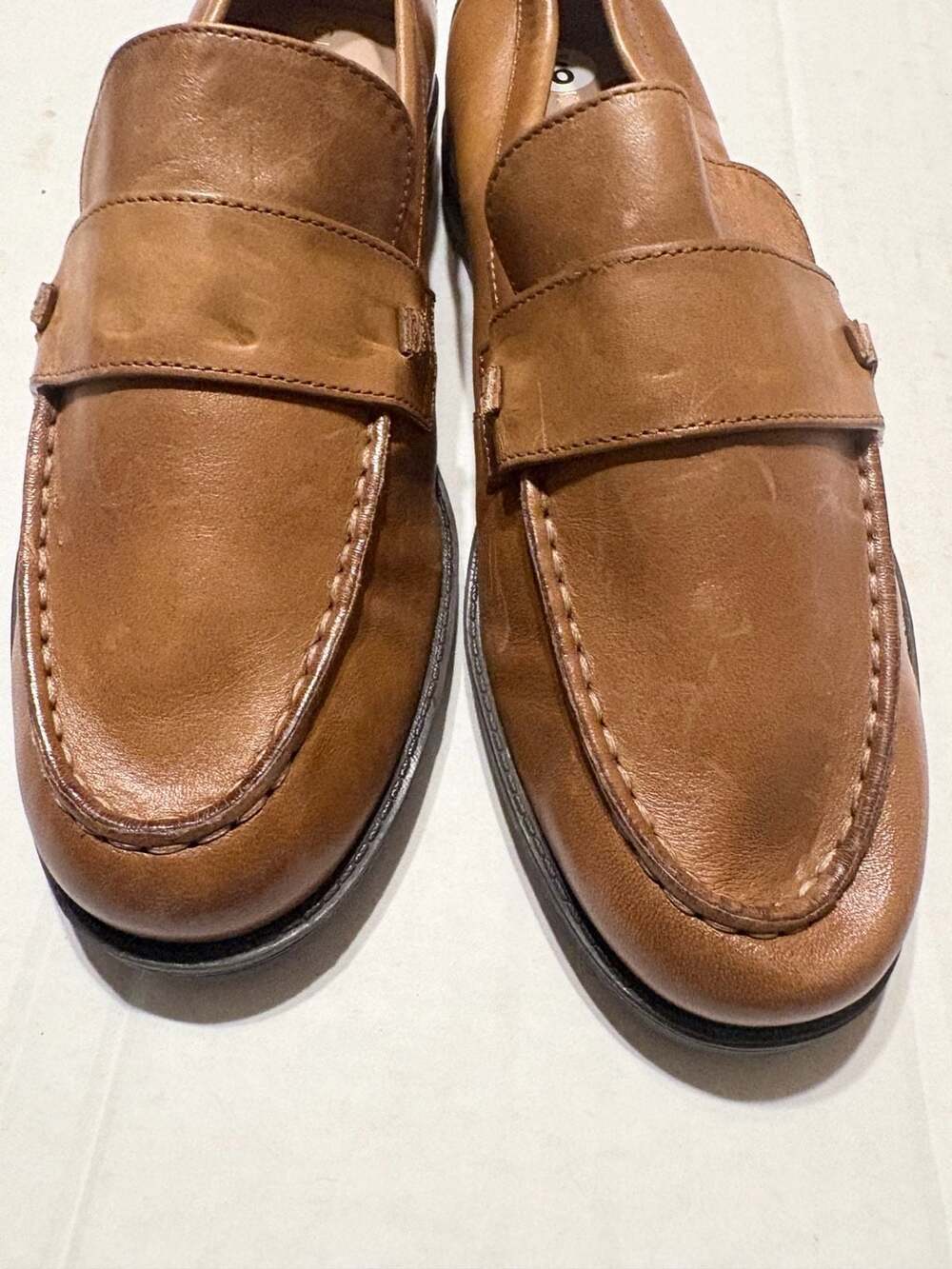 Cole Haan Brown Leather Penny Loafers Size 6 item 317 - Picture 2 of 9